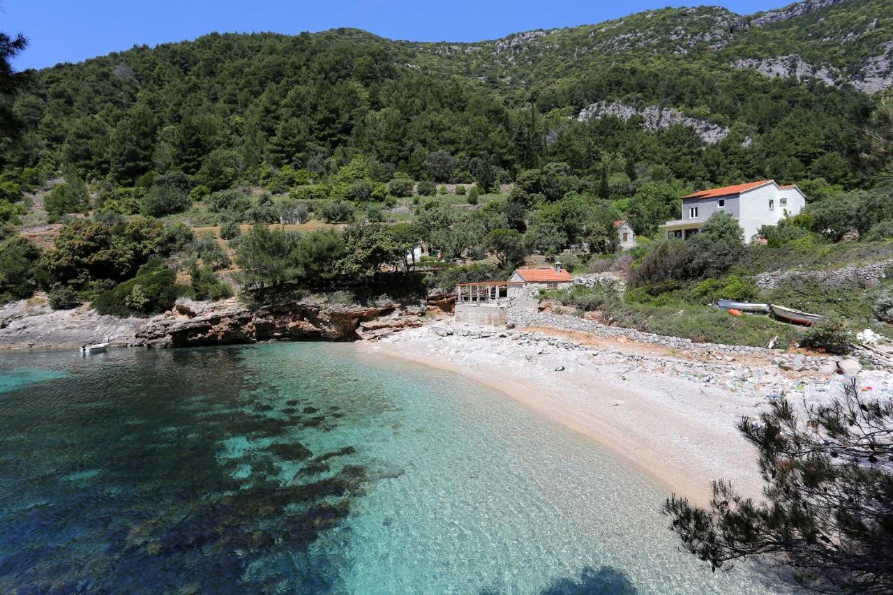 Secluded Fisherman'S Cottage Cove Bacva, Korcula - 9475 Pupnat Exterior foto