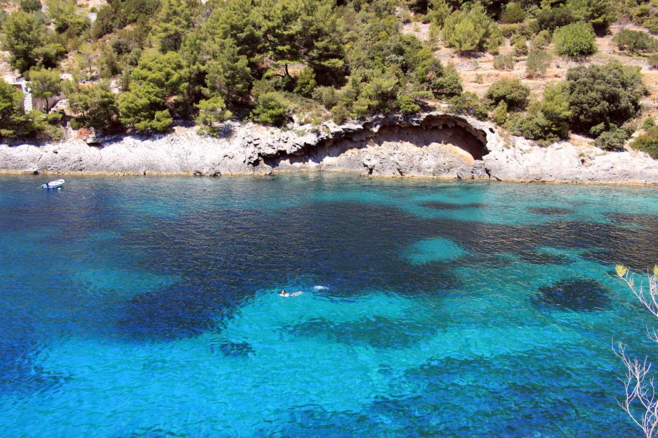 Secluded Fisherman'S Cottage Cove Bacva, Korcula - 9475 Pupnat Exterior foto