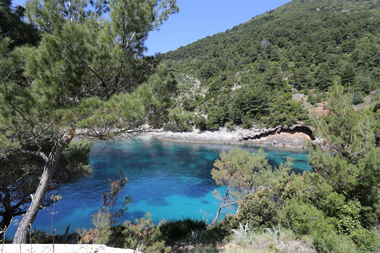 Secluded Fisherman'S Cottage Cove Bacva, Korcula - 9475 Pupnat Exterior foto